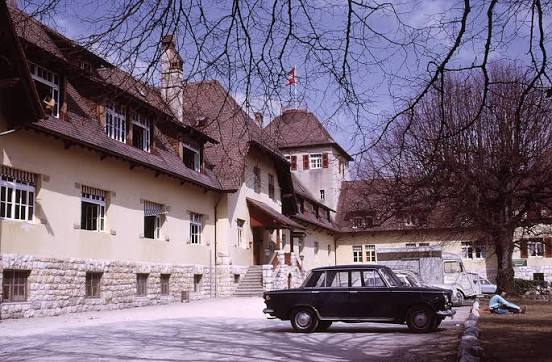 La Châtaigneraie school campus in 1973