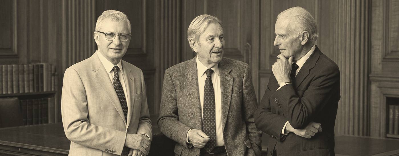 Robert Leach, John Goormaghtigh and Alec Peterson